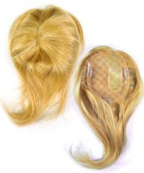 27/613 LIGHT MIXED BLONDE - LARGE CROWN HAIR TOPPER  5x6x12 57G